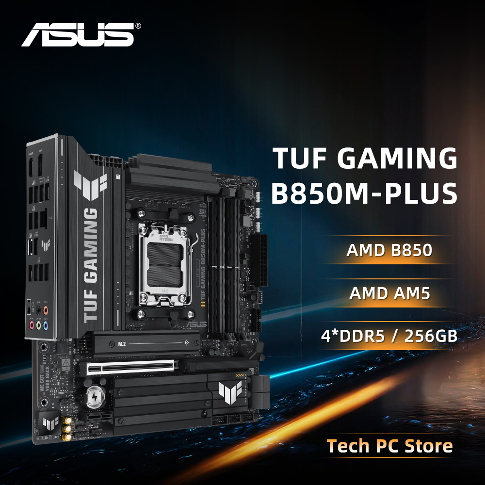 ASUS TUF GAMING B850M-PLUS AMD - X870E Atx Motherboard avis et prix