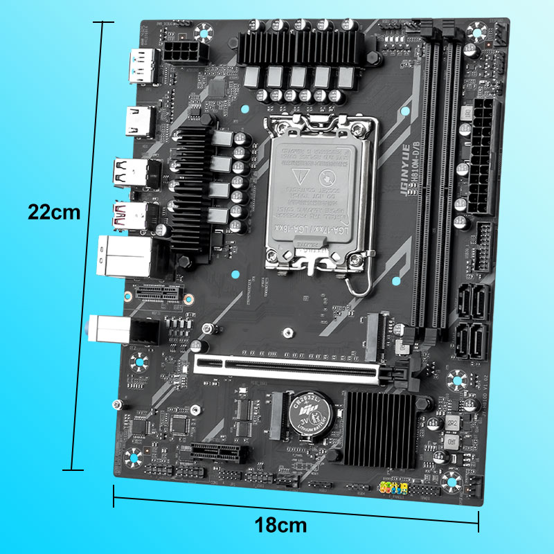 Carte mère Micro-ATX H810 Inte - Lga1851 Gaming Motherboard avis et prix
